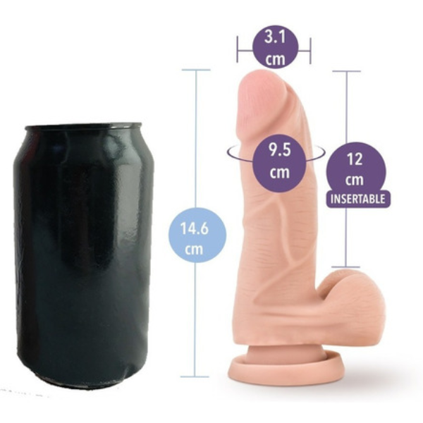 Dildo Blush Au Naturel Realista Mighty Mike 5.75 Inch