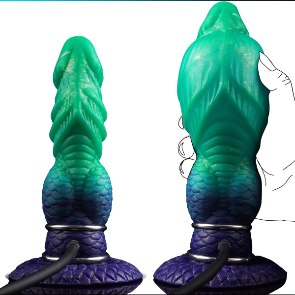 Dildo Plug Monster Anal Inflable 7.56 Inch
