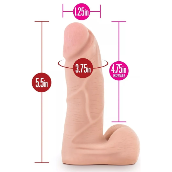 Dildo Blush Realista X5 flexible spine 5 Inch