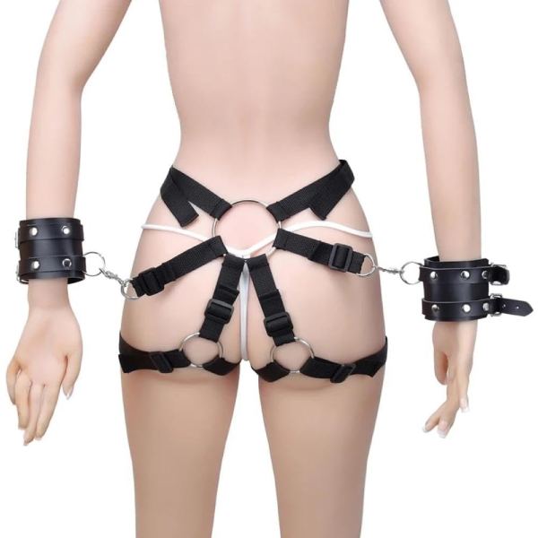 Cruz Bdsm 2 Amarres en cintura