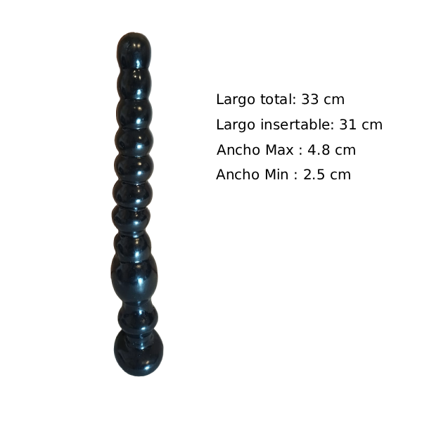 Plug Gradual Largo Dildo Prostático Ventosa 8