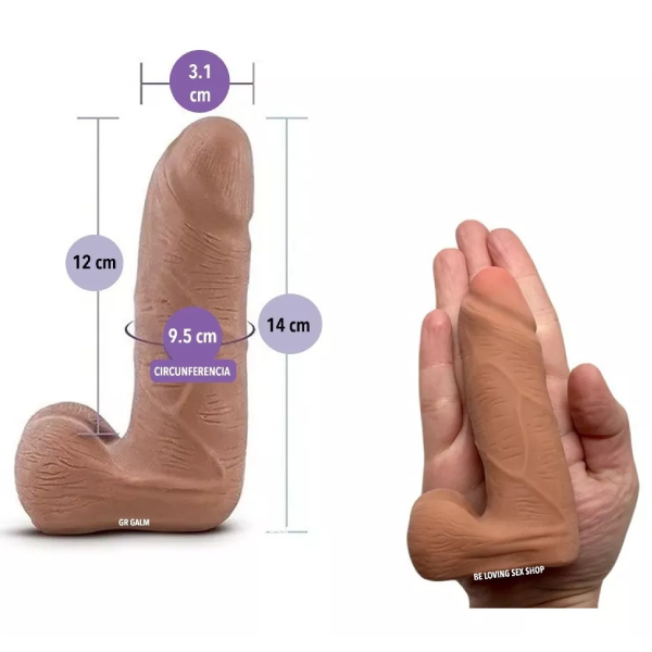 Dildo Blush Au Naturel Realista Carlito