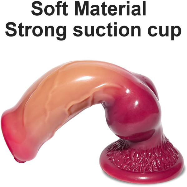 Dildo Silicona Líquido Suave Ventosa Monstruo Alien 7 Inch