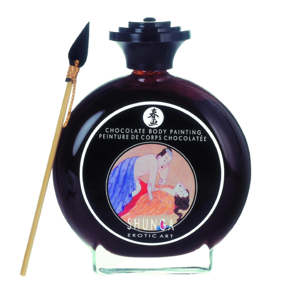 Pintura corporal comestible chocolate afrodisíaco 3.5 oz