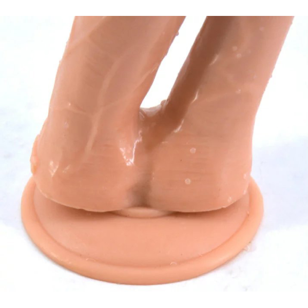 Dildo Doble Pene Realista Silicon Liquido Largo Grueso B