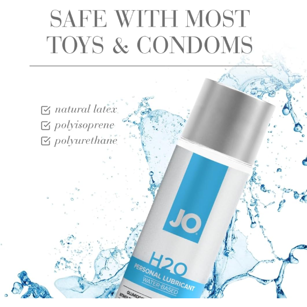 Lubricante Efecto Silicon Base Agua Jo H2O 4 OZ