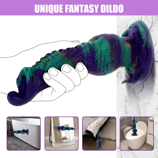 Dildo Vibrador Monster 9.8 Inch