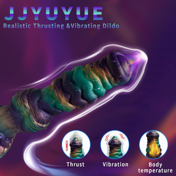 Vibrador Telescópico Calientador Monster 8.66 Inch