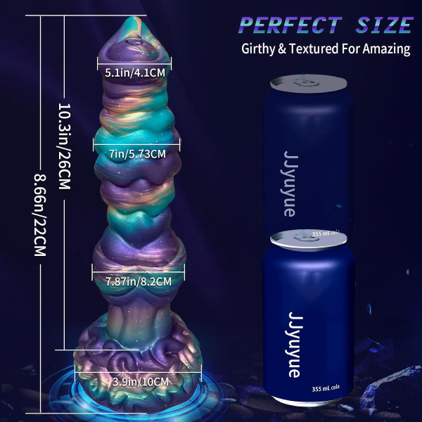 Vibrador Telescópico Calientador Monster 8.66 Inch