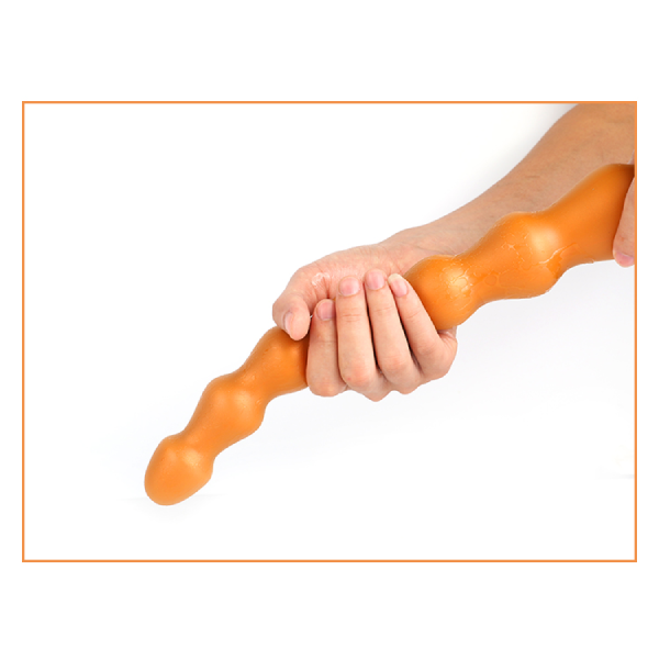 Plug Juguete Sexual Anal Gradual Premium Silicona Largo Fino M