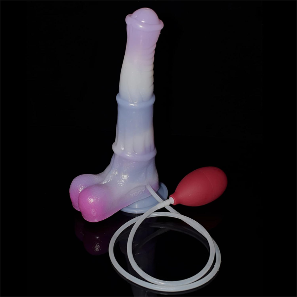 Dildo Pene de Caballo con Efecto Eyaculación 9.64 Inch