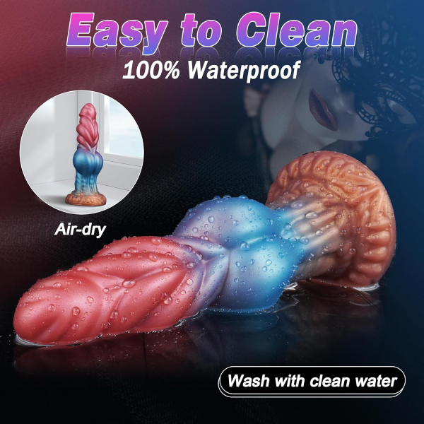 Dildo Silicona Líquido Suave Ventosa Monstruo Alien 8.3 Inch