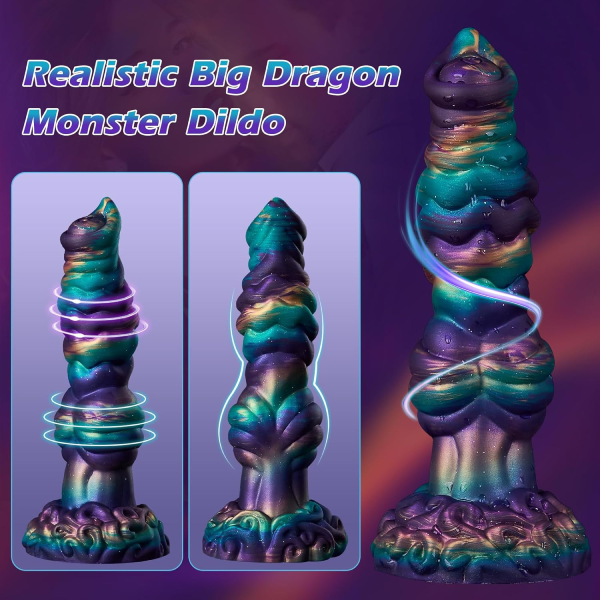 Vibrador Telescópico Calientador Monster 8.66 Inch