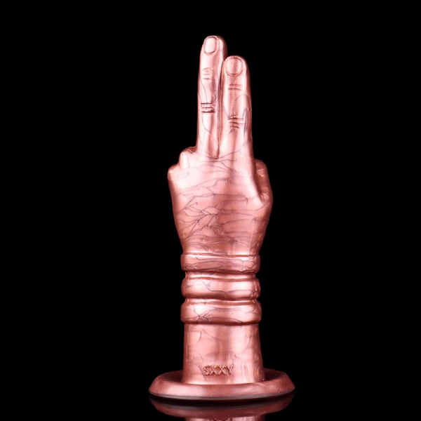 Dildo Puño Fisting Mega Plug Anal Extremo Ventosa B