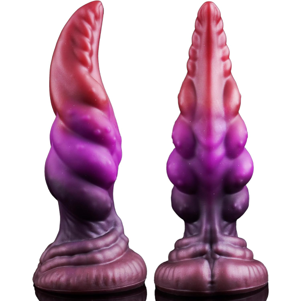 Dildo Silicona Líquido Suave Ventosa Monstruo Alien 8 Inch