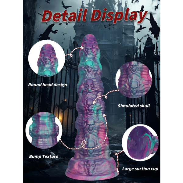 Mega Dildo Monster Anal Plug Gradual Silicona Extremo 16 inch