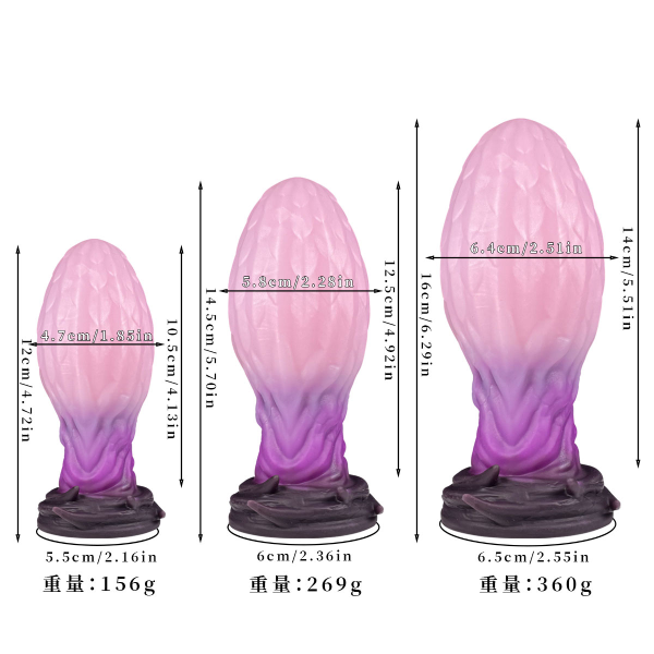 Plug Anal Monster Huevo M