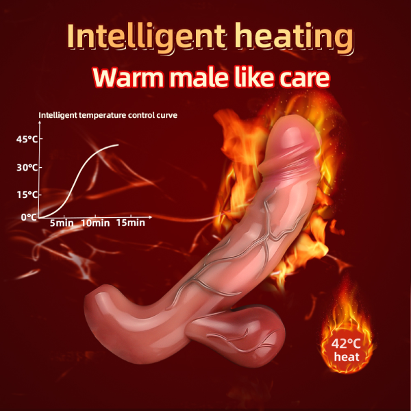Vibrador Dildo Pene Realista Silicon Liquido Largo Grueso 2