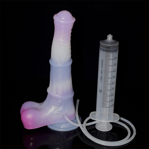Dildo Pene de Caballo con Efecto Eyaculación 9.64 Inch