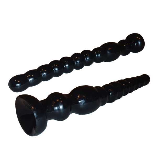 Plug Gradual Largo Dildo Prostático Ventosa 8