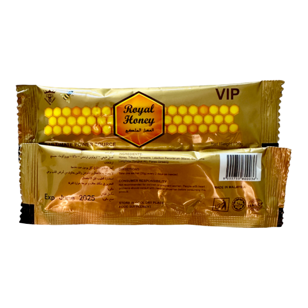 1 Sobre de Estimulante Sexual Vigorizante Royal Honey