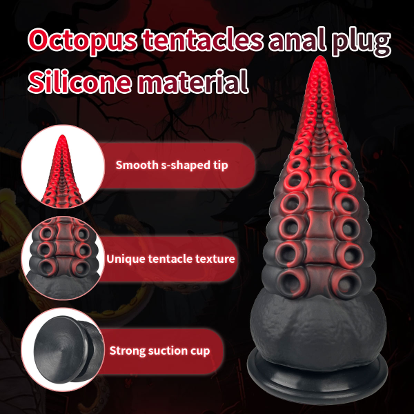 Plug Animal Pulpo L 9 Inch