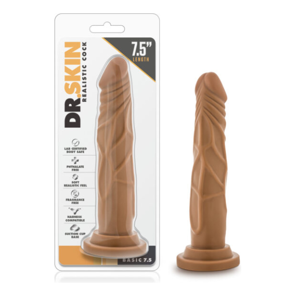 Dildo Blush Dr Skin Basic 7.75 Inch