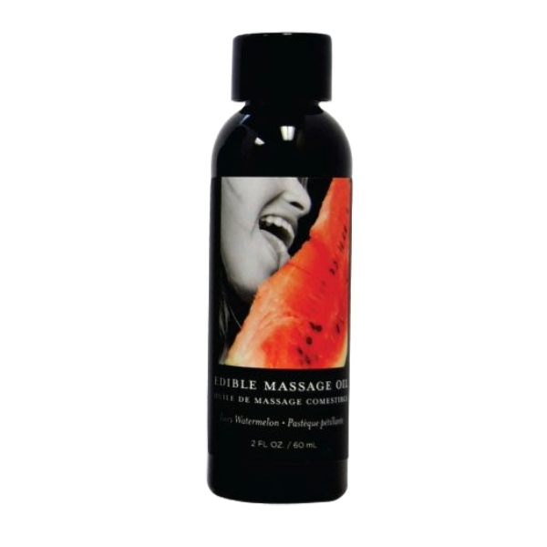 Aceite Para Masajes Comestible Sandía 2 Oz