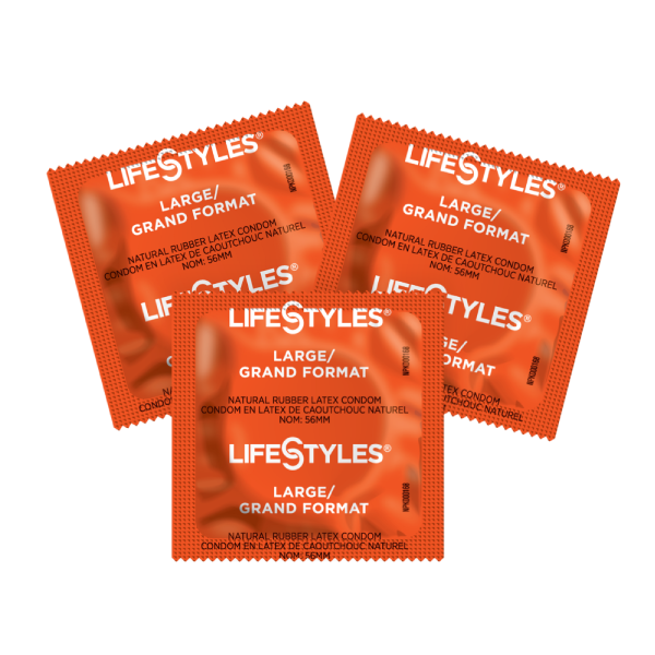 3 Condones Sin Látex Lifestyles Skyn Large Grande Ultrasuave