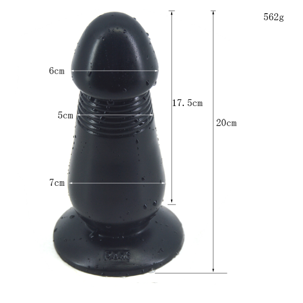 Plug Gradual Largo Dildo Prostático Ventosa A