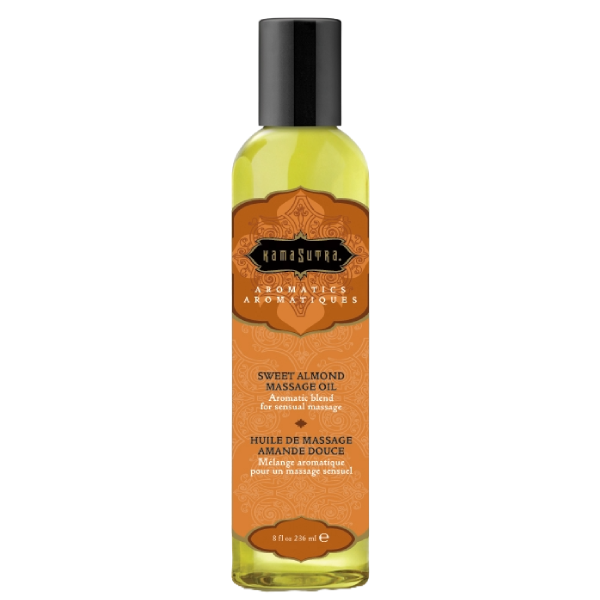 Aceite Para Masajes Larga Duración Kama Sutra Almendra Dulce 8 OZ