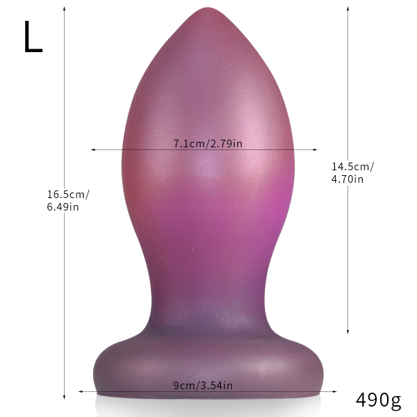 Plug Tapon Anal Silicona L