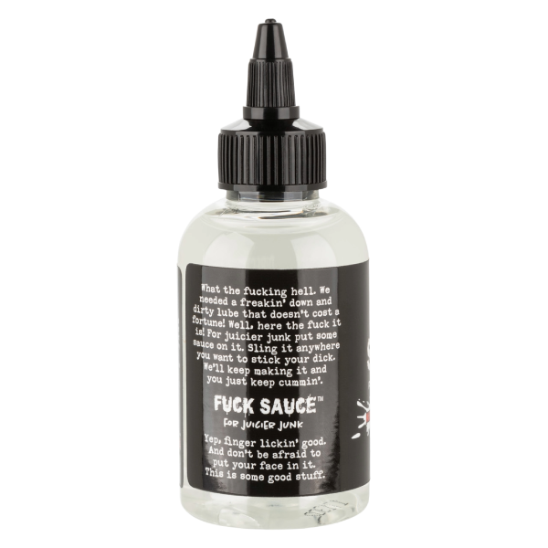 Lubricante Fuck Sauce 4 Oz Jugoso Larga Duración Water-based