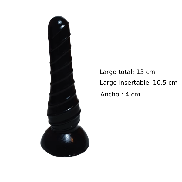 Plug Gradual Mini Dildo Prostático Ventosa 2