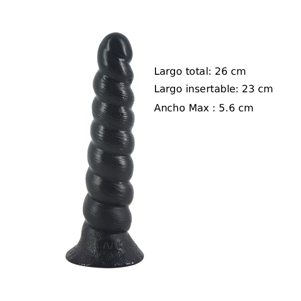 Plug Gradual Largo Dildo Prostático Ventosa C