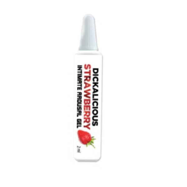 Gel intimo comestible Dickalicious Fresa 2ML