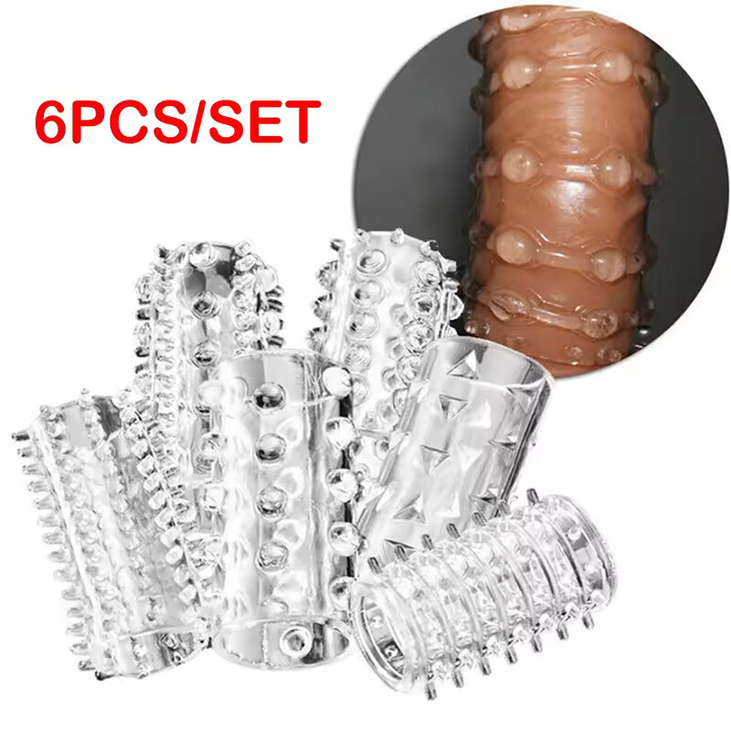 Kit 6 Pzas Funda Anillo Texturizada