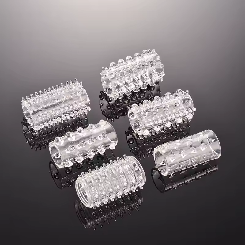 Kit 6 Pzas Funda Anillo Texturizada