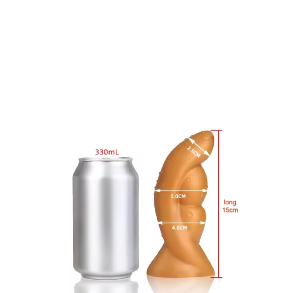 Plug Anal Grueso Curvo S