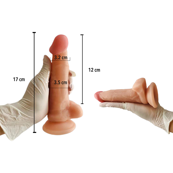 Dildo Realista Suave Chulo 17 Cm