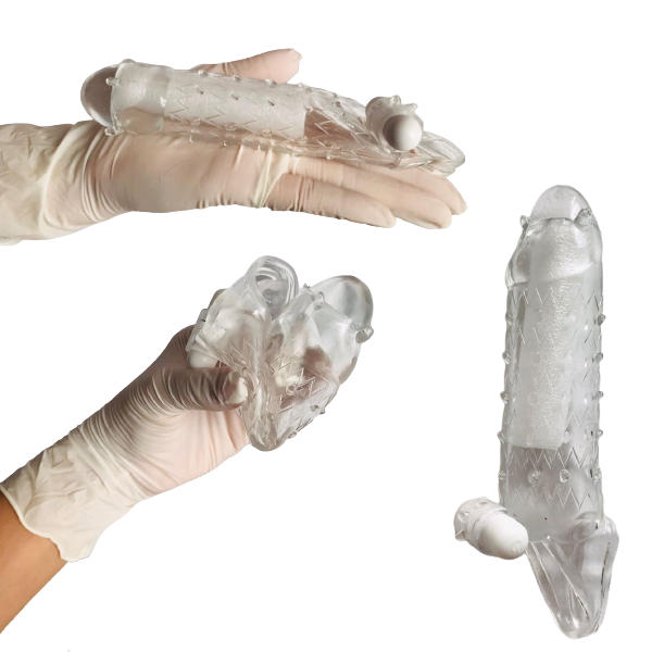 Funda Pene  Crystal Vibración