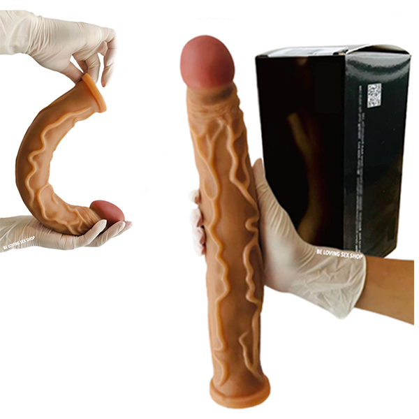 Dildo Realista Largo Suave Lungo 32 Cm