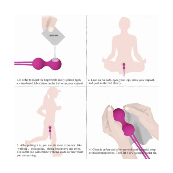 Set De Bolas Kegel De Silicon 3 Piezas