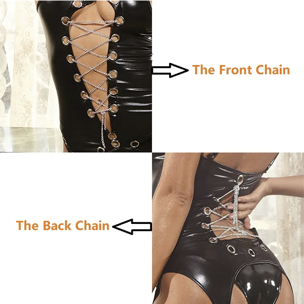 Bodysuit Catsuit Cuero Clubwear Latex