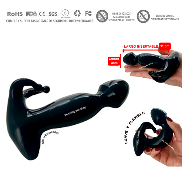 Plug Anal Flexible Dilatador Prostatico