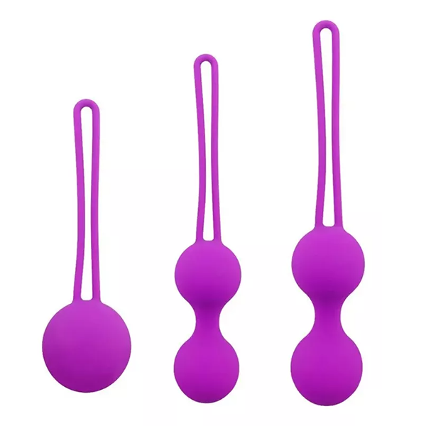 Set De Bolas Kegel De Silicon 3 Piezas