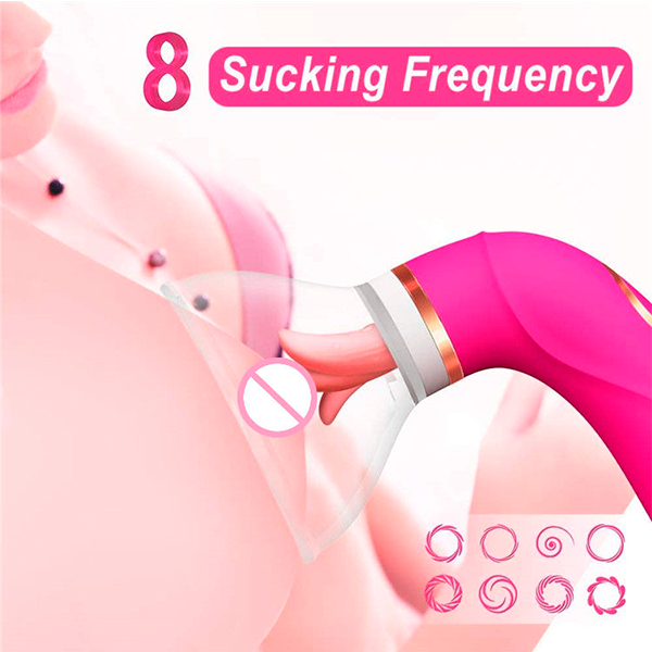Vibrador Lengua Estimulador Y Succionador