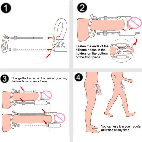 Funda Pene Ampliacion Mecanica Extensor