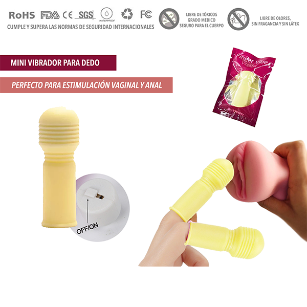 Mini Funda Dedo Vibrador G-spot