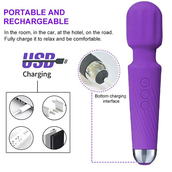 Vibrador Tipo Magic Wand